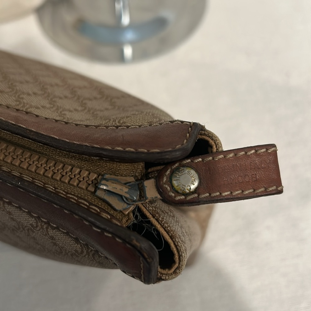 Vintage Celine Macadam zip Clutch - Picture 4 of 16